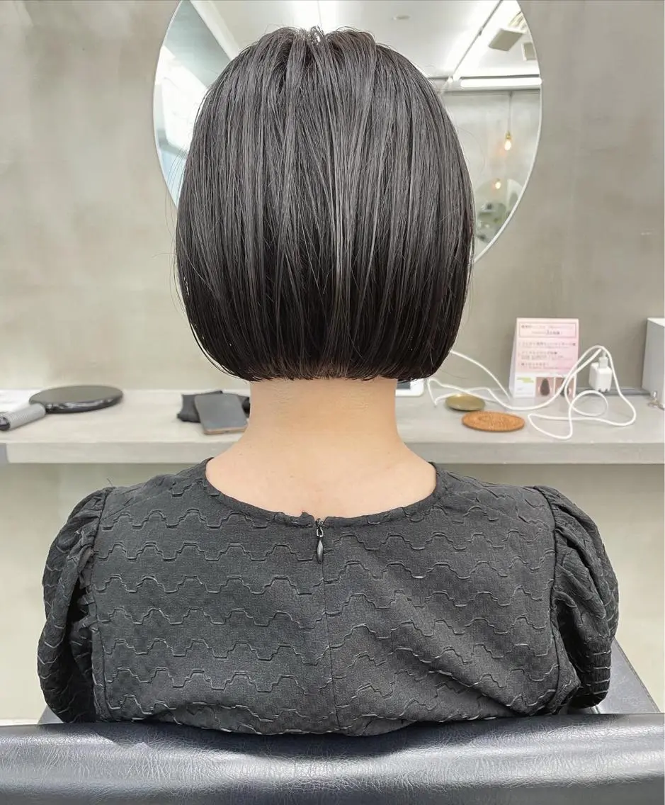ショート 👑ボブはお任せ ミヤノ👑のヘアスタイル