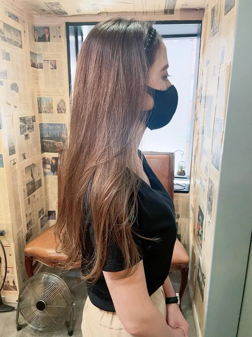 セミロング カラー ヘアアレンジ ネイル マツエク・マツパ アイブロウ Chic シックのその他イメージ