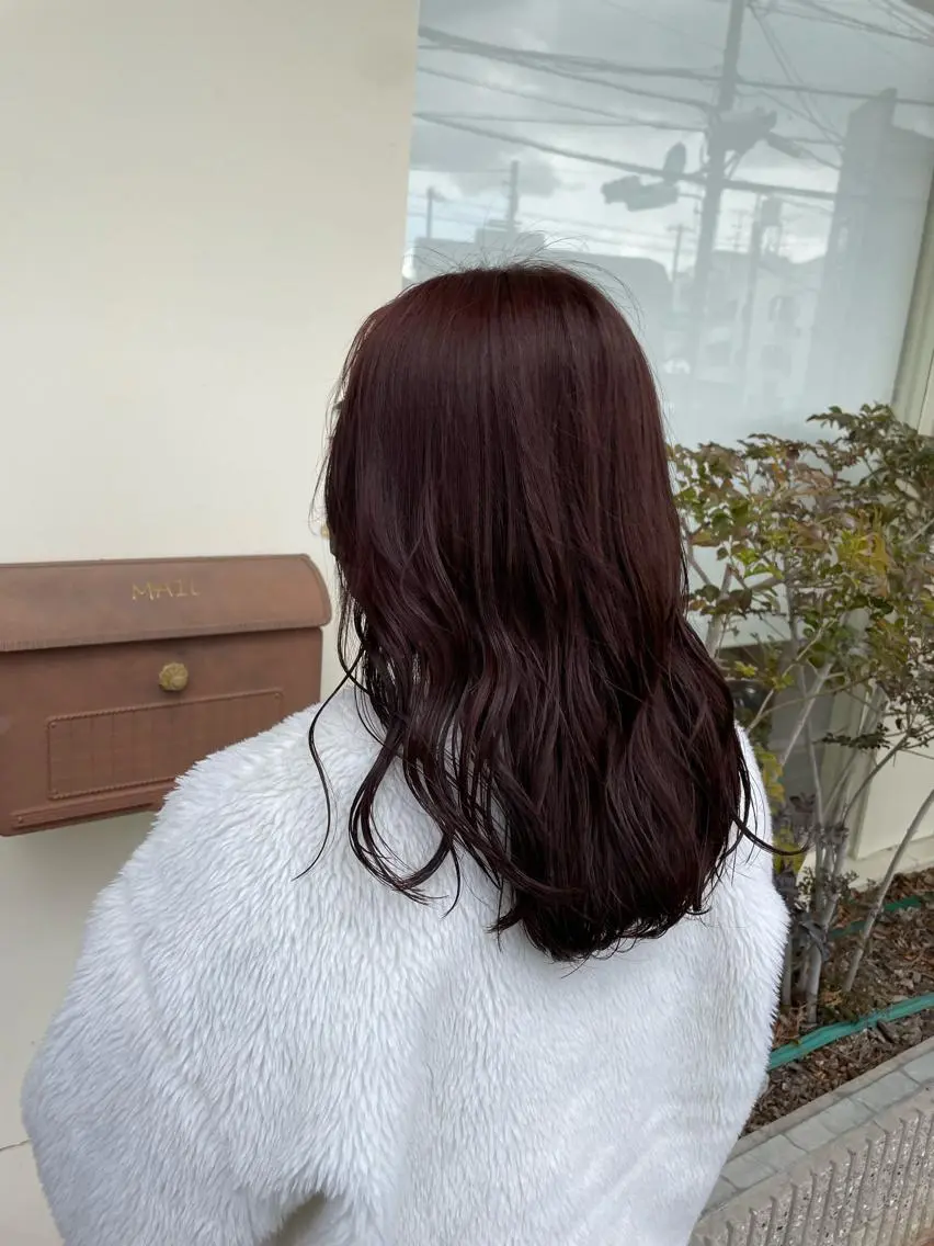 ロング カラー ヘアカラー saaya .のヘアスタイル