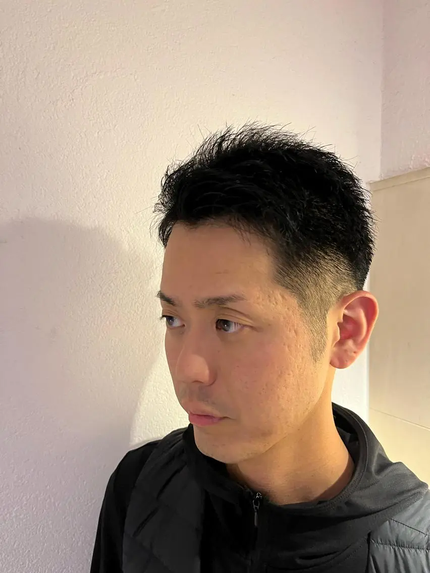 ショート メンズ ショートヘア 工藤 千織のヘアスタイル