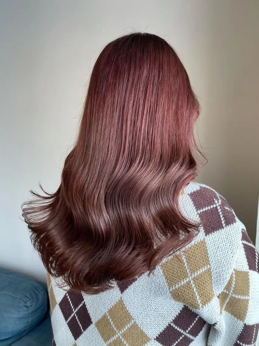 ロング カラー ヘアアレンジ マツエク・マツパ ヘアカラー トリートメント 透明感カラー/推しカ ラー☁️JURAのヘアスタイル