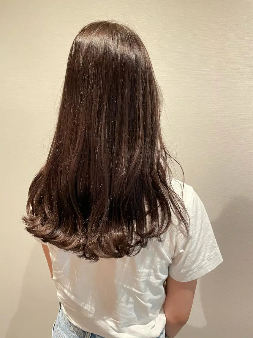 ロング 梅田美容室 SPADICユヅキ♠のヘアスタイル