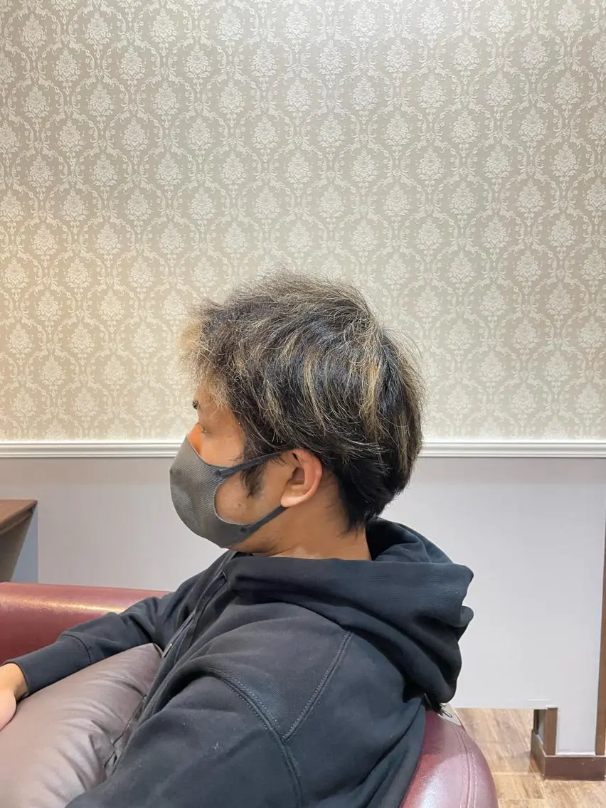 ショート メンズ 坂上 広樹のヘアスタイル