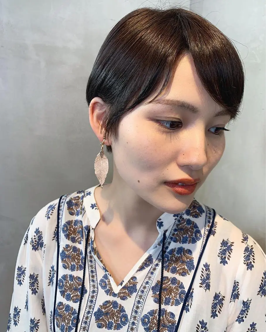 ショート カラー カット トリートメント 優作 〜圧倒的信頼〜のヘアスタイル