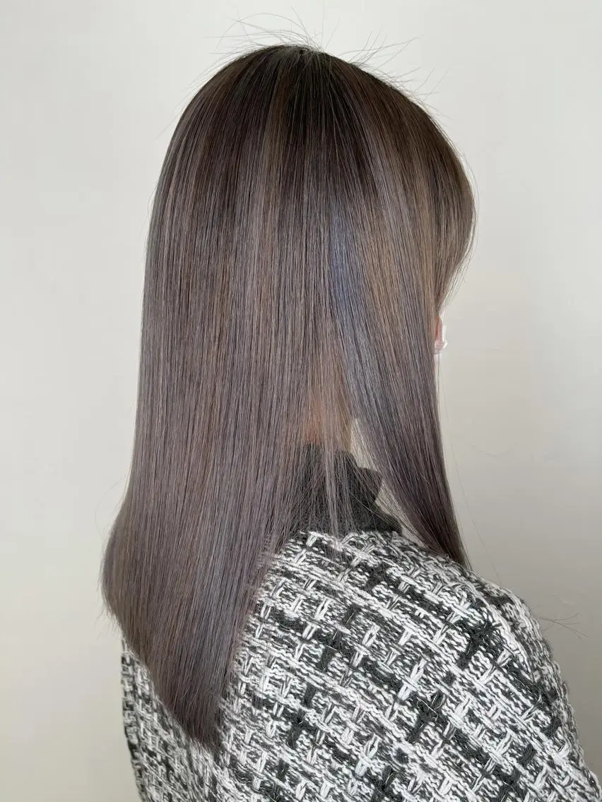 ミディアム カラー ヘアカラー トリートメント 杉田 一浩のヘアスタイル