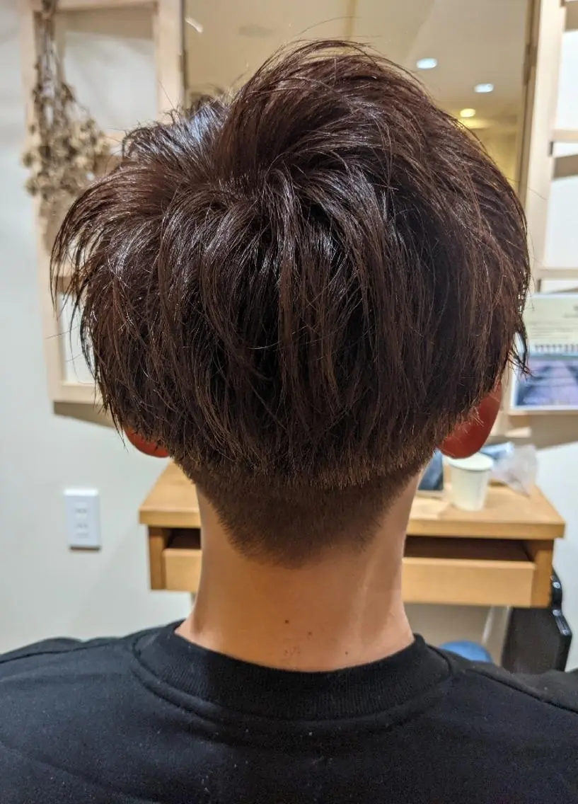 メンズ ショート マエハラ ナナのヘアスタイル