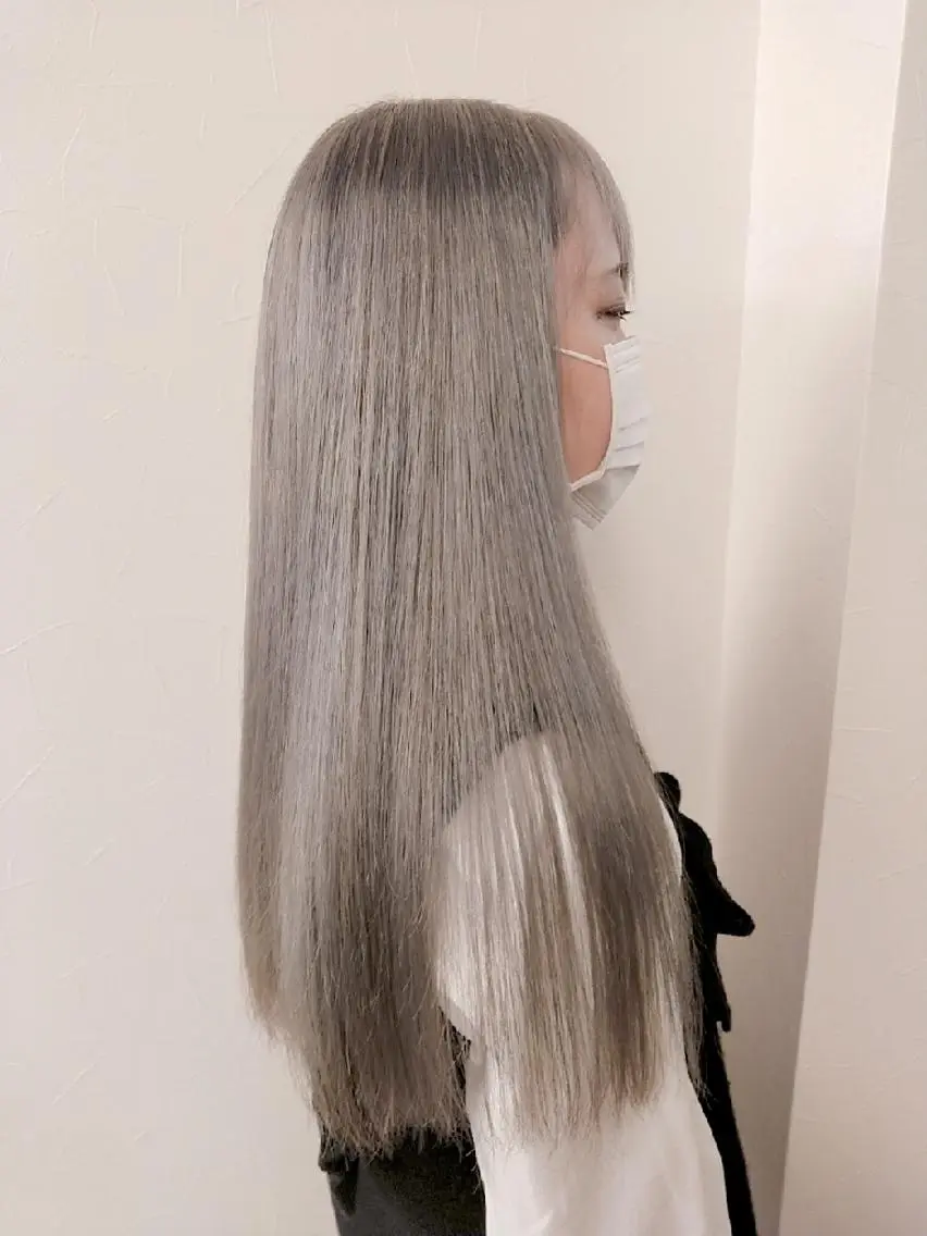 ロング カラー バレイヤージュ ブリーチ ケアブリーチ ダブルカラー グラデーションカラー ヘアカラー トリートメント ブリーチの神 KYONのその他イメージ
