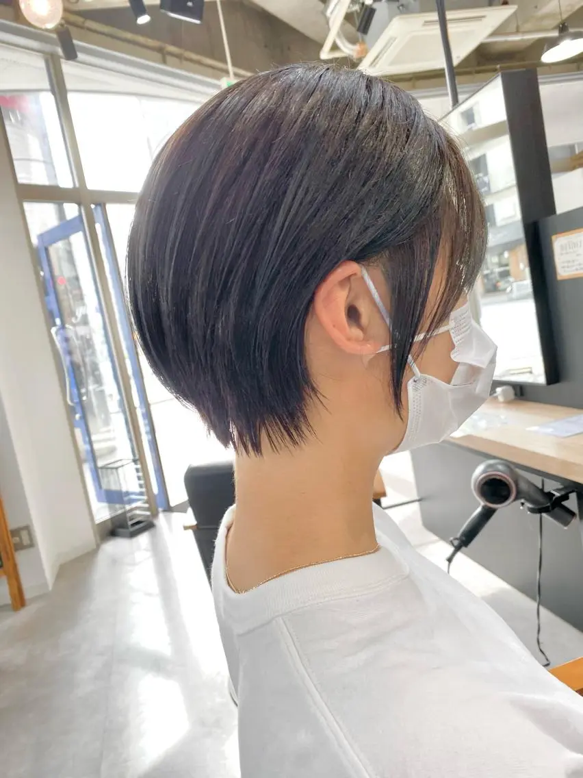 ショート ショートヘア 🍃ボブ&ショート 特化🍃髪質改善🍃のヘアスタイル