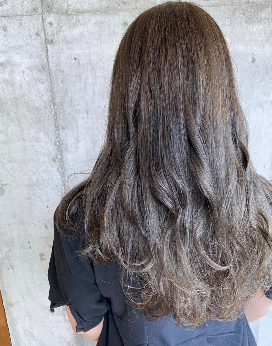 セミロング カラー ヘアアレンジ ヘアカラー トリートメント ❤️カラー得意 🧡松浦睦樹❤️のヘアスタイル