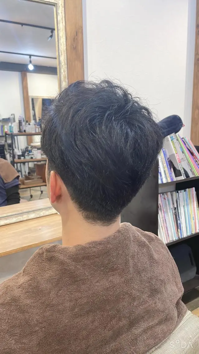 メンズ ひばりヶ丘美容室 カット石井里佳のヘアスタイル
