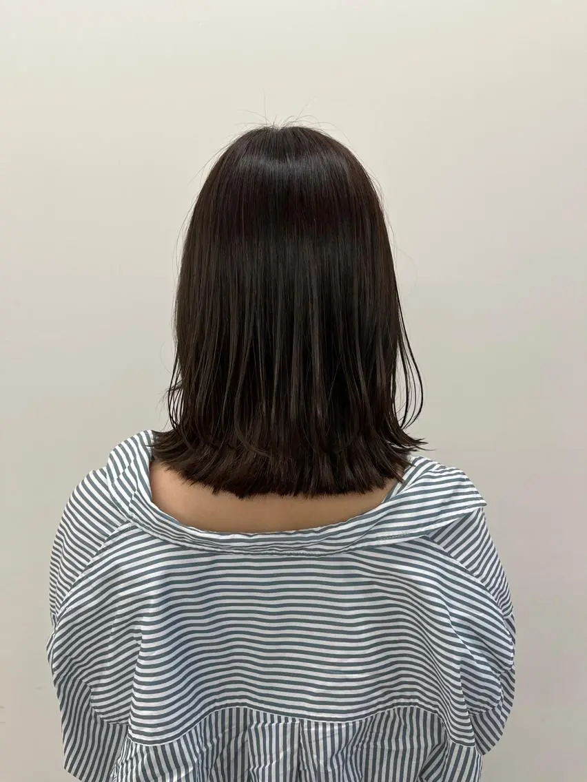 ミディアム ヘアアレンジ 韓国好き🇰🇷 美容師MIKUのヘアスタイル
