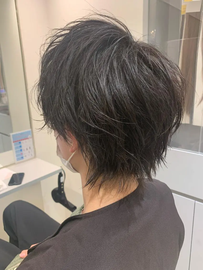 メンズ カット ヘアカラー トリートメント ✨上村 潤平✨メンズヘア✨のヘアスタイル