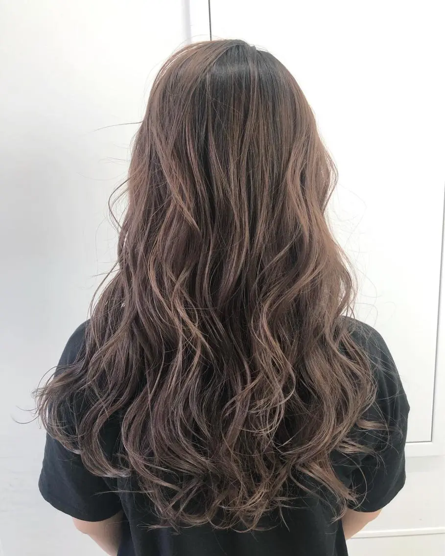ロング カラー ヘアアレンジ 【公式】amble luxe池袋東口🩷のヘアスタイル