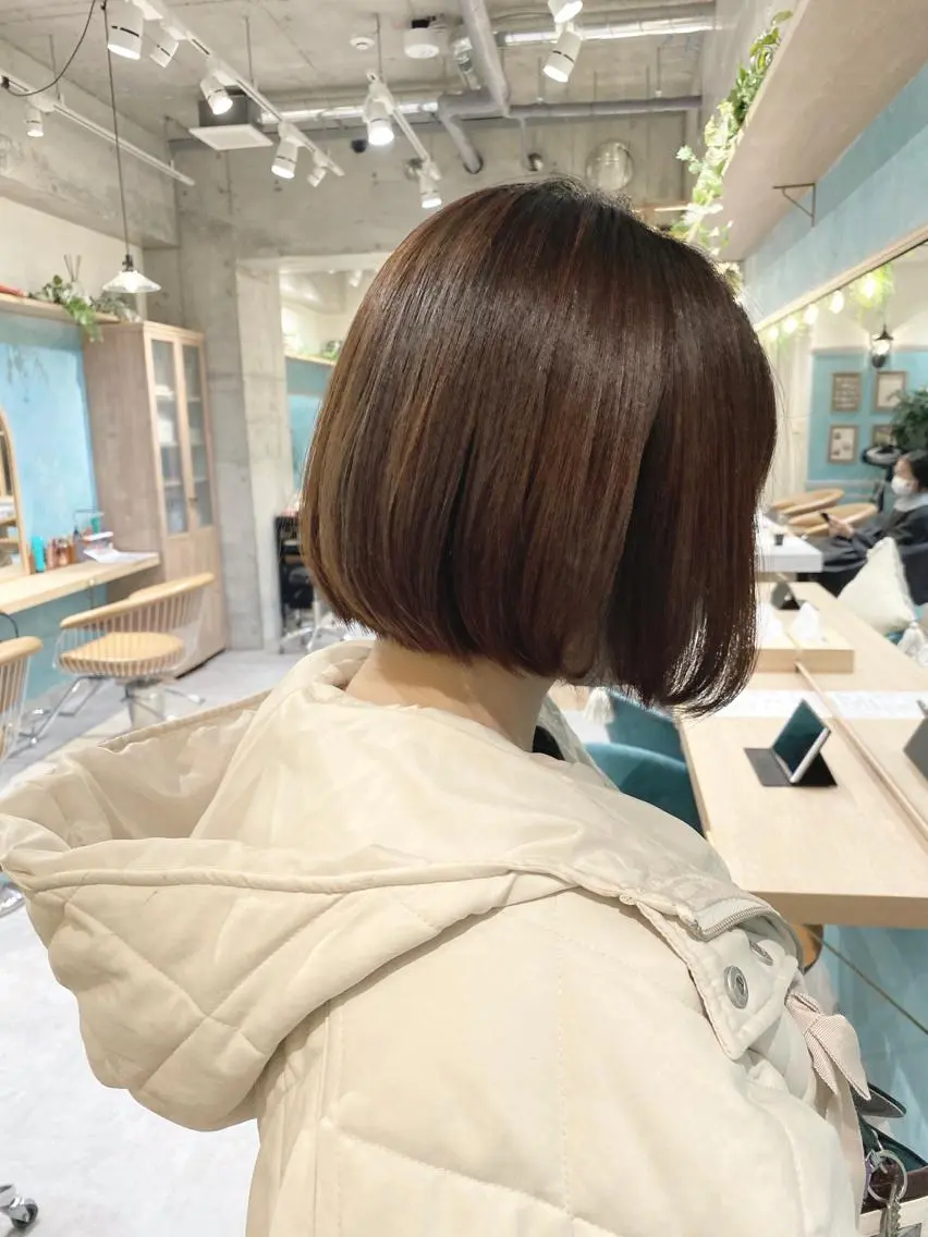 ショート ボブ 石畑結華 Lond店長のヘアスタイル