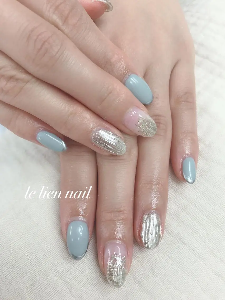 ショート le lien nailのネイルデザイン