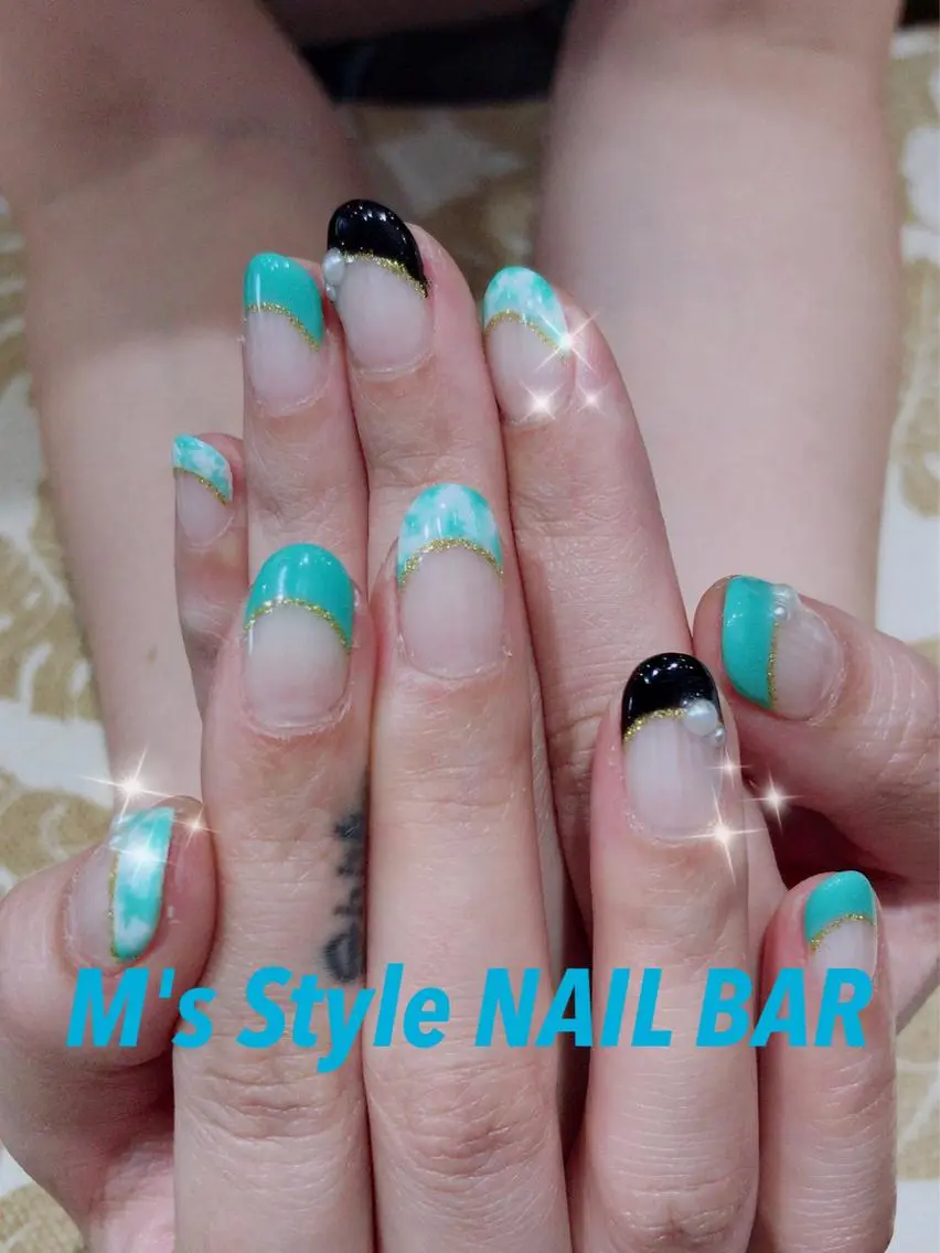 ネイル 持ち込み ハンドネイル M's Style NAIL BARのネイルデザイン