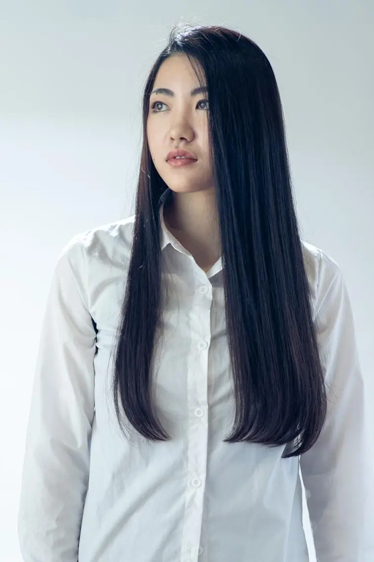 ロング カット 縮毛矯正 Snowdrop高円 寺【店長】山道のヘアスタイル