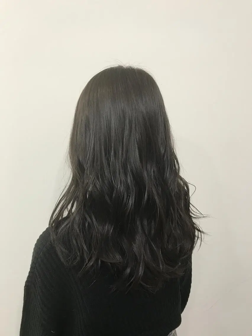 ロング カラー グレージュ ショート特化 💐川崎希💐のヘアスタイル