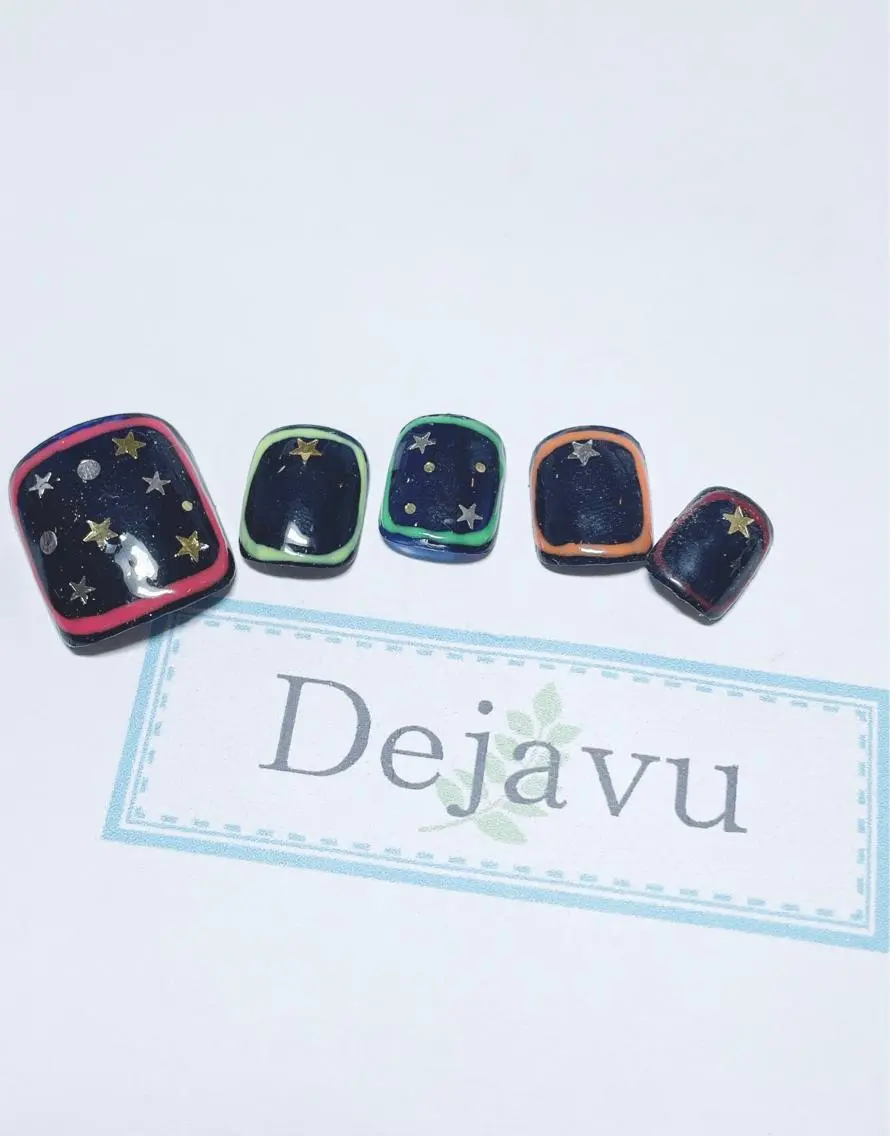 ネイル アートネイル フットネイル Nail salon Dejavu 🌿のネイルデザイン