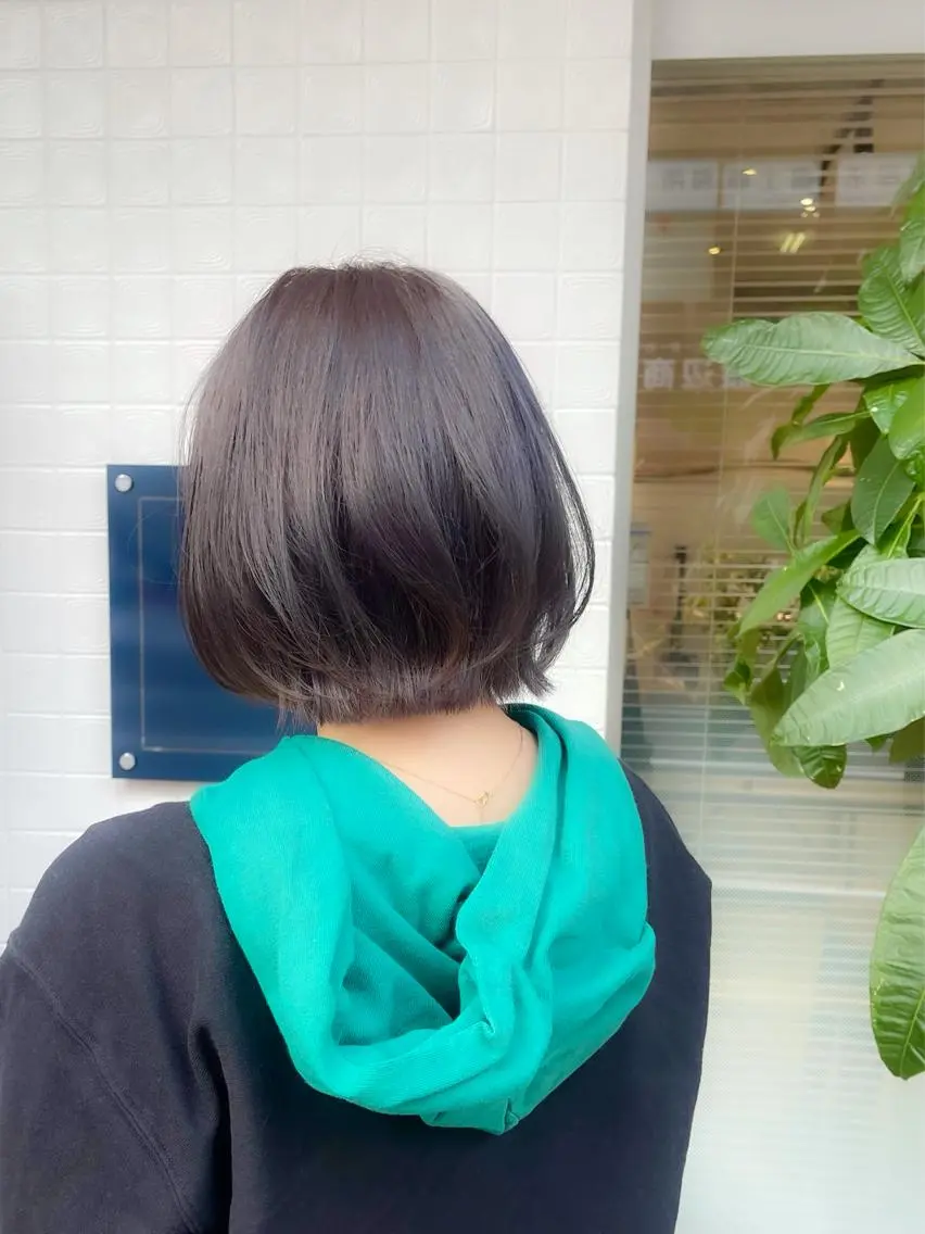 ショート カット ヘアカラー トリートメント THE DAY 木村 敏之のヘアスタイル