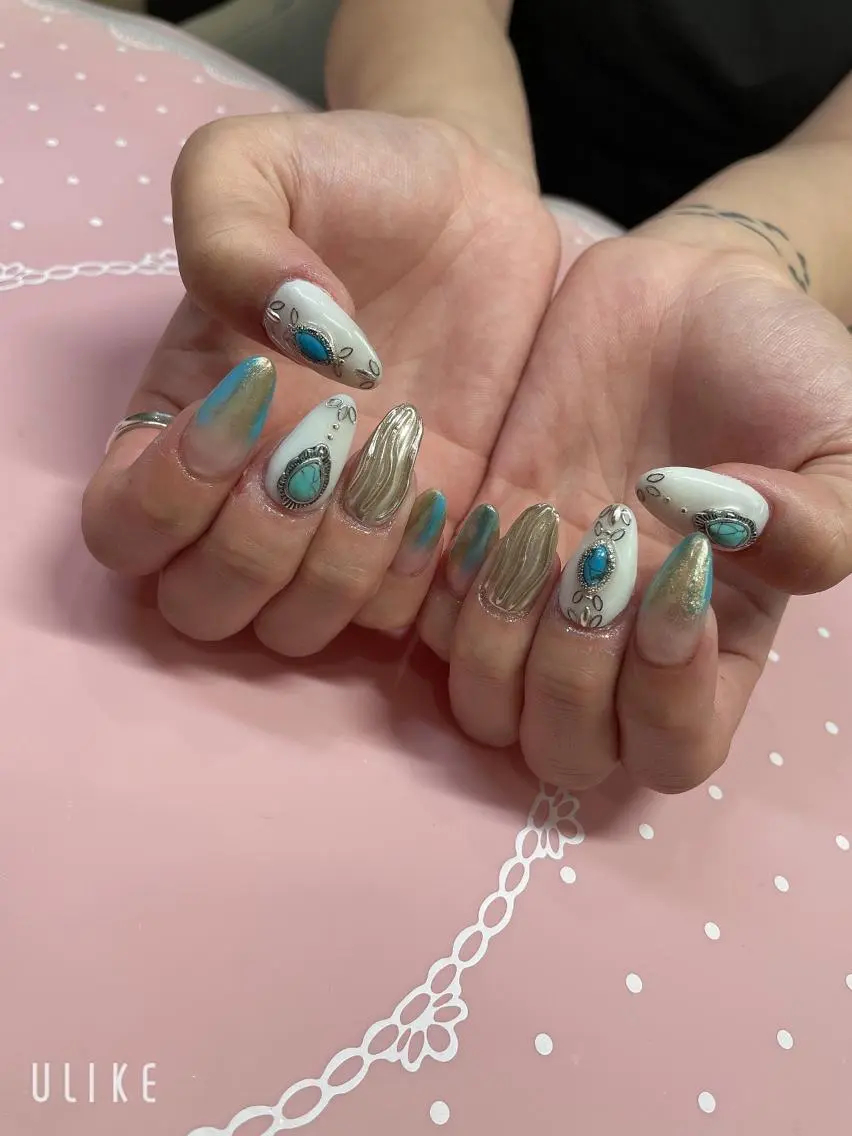 ショート ネイル ハンドネイル 《LB》ラブリエ Nail&eyeのマツエク・マツパデザイン
