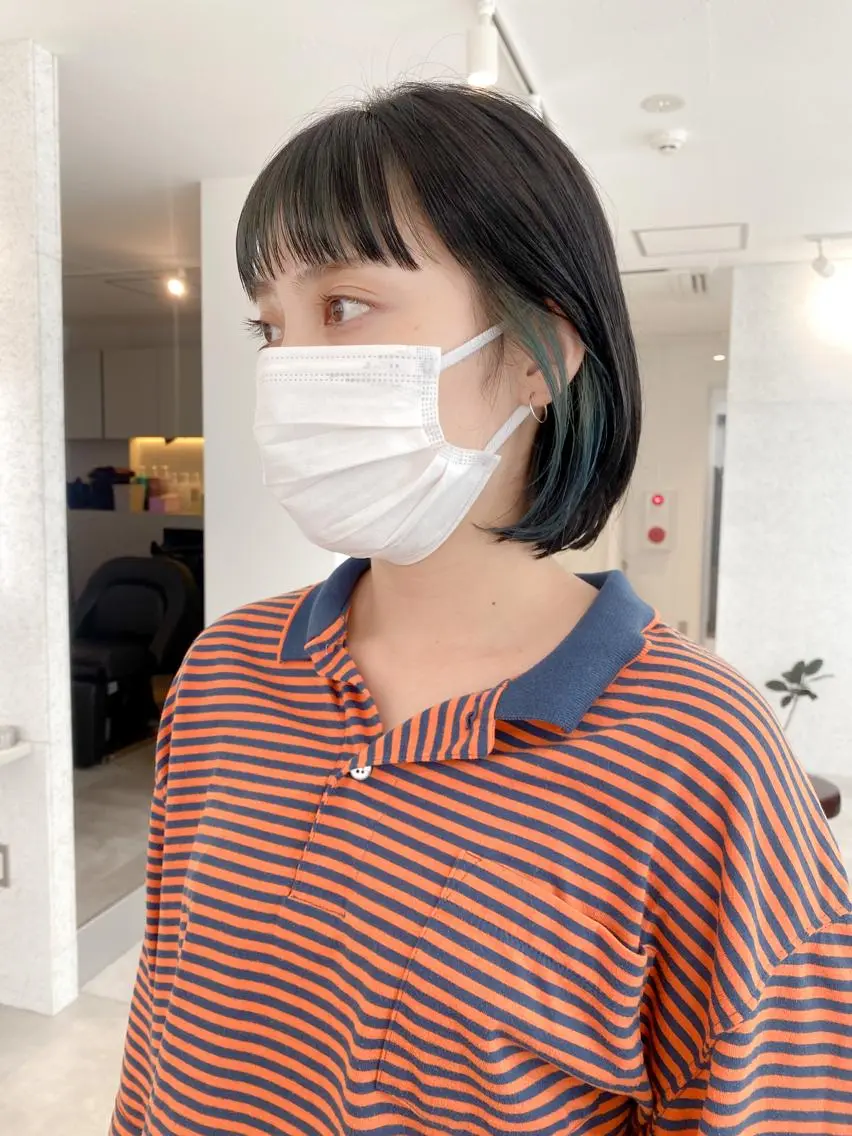 ショート カラー 大宮 / ボブ特化 永井竜也のヘアスタイル