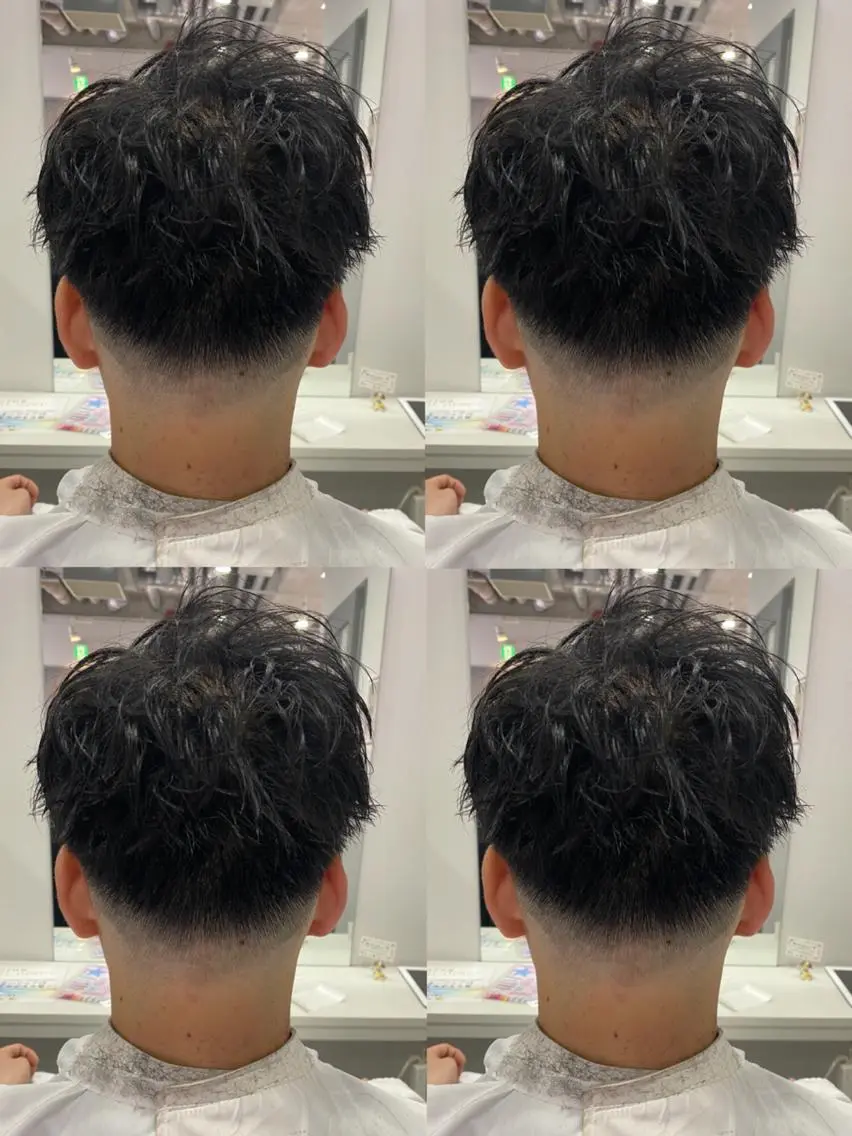 ショート カラー パーマ ヘアアレンジ メンズ カット 🔥メンズパーマ 特化 渡辺一翔のヘアスタイル