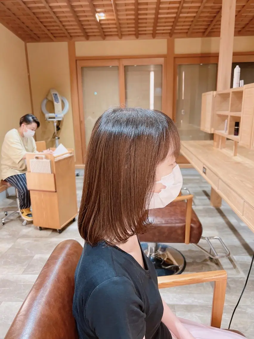 セミロング 大井 崚聖のヘアスタイル