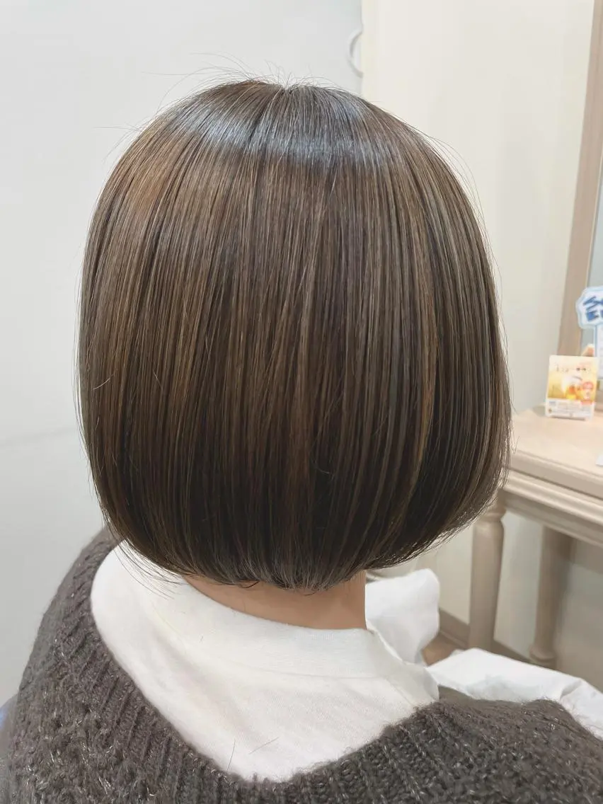 ショート カラー ベージュカラー オリーブベージュ メンズパーマ🌀/ 中村郁未のヘアスタイル