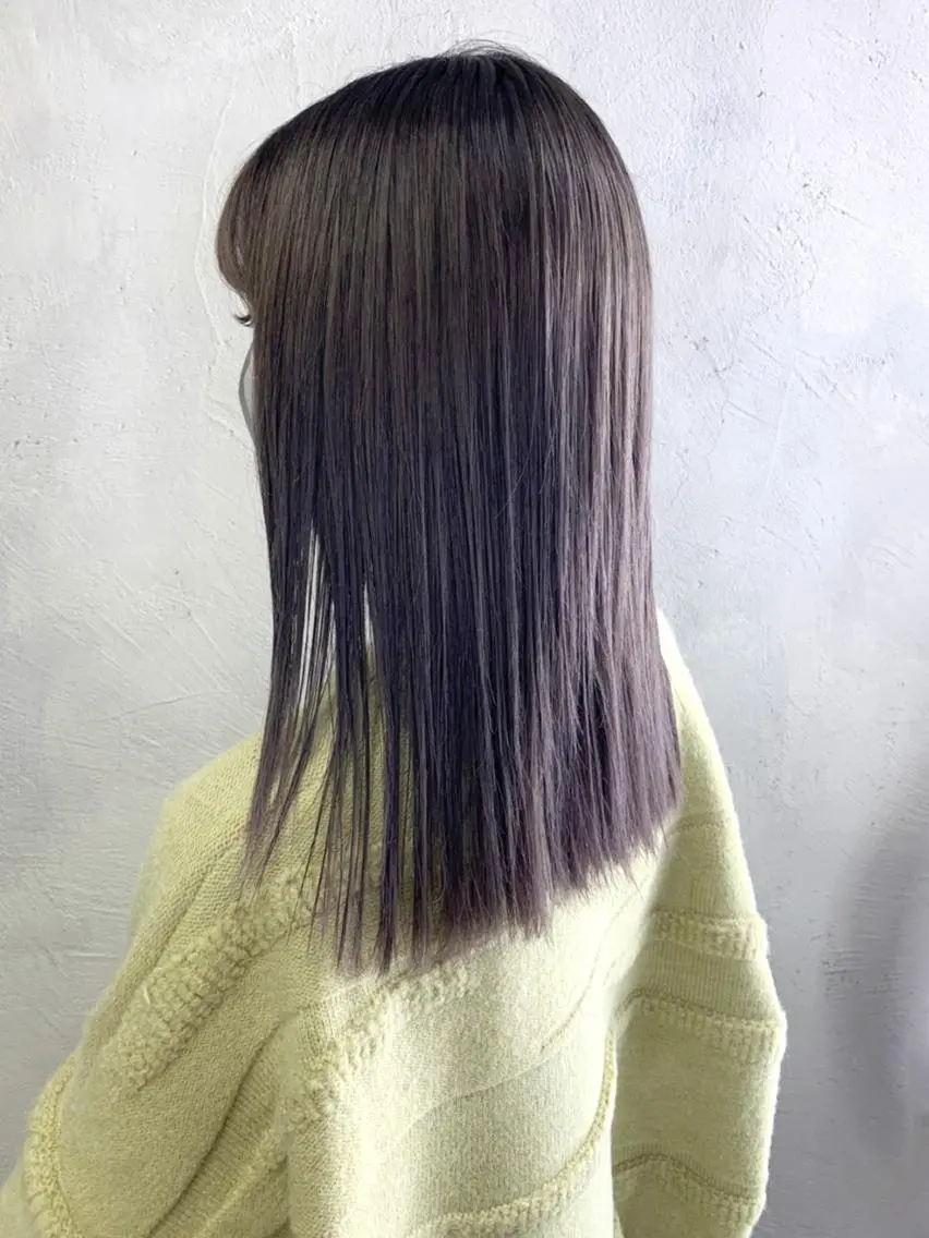 ロング カラー パーマ ヘアアレンジ ITbyALBUM 八王子店のヘアスタイル