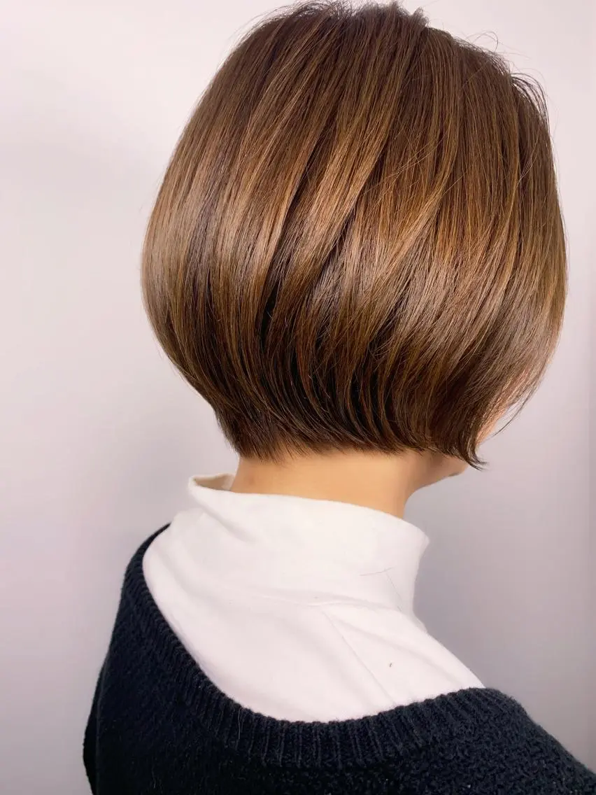 ショート カラー ボブ tension 【テンション】のヘアスタイル