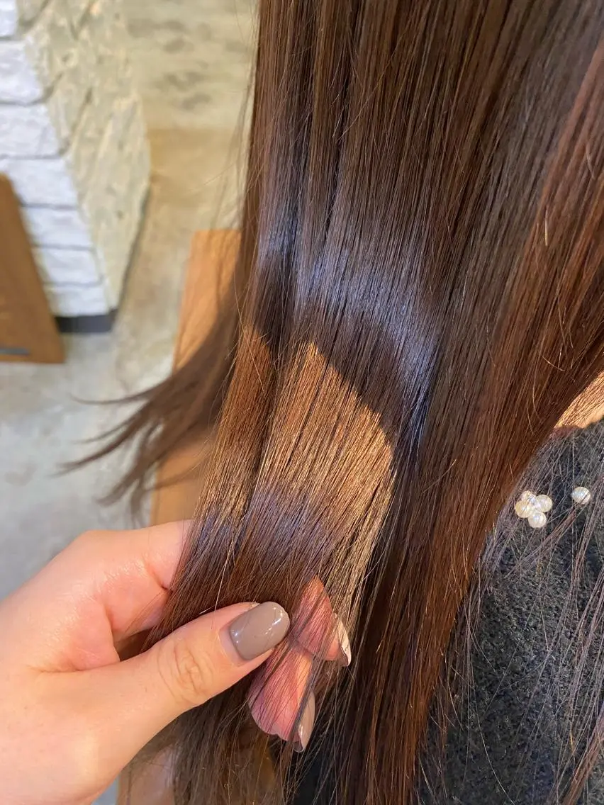 ロング カラー 才門 真菜のヘアスタイル