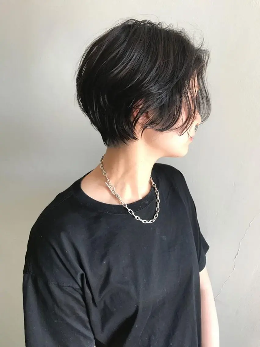 ショート カラー 吉田一輝 外国人パーマのヘアスタイル