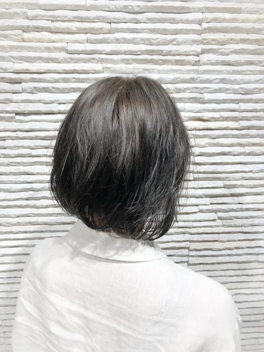 ショート カラー ヘアカラー 嶋田 ゆきのヘアスタイル