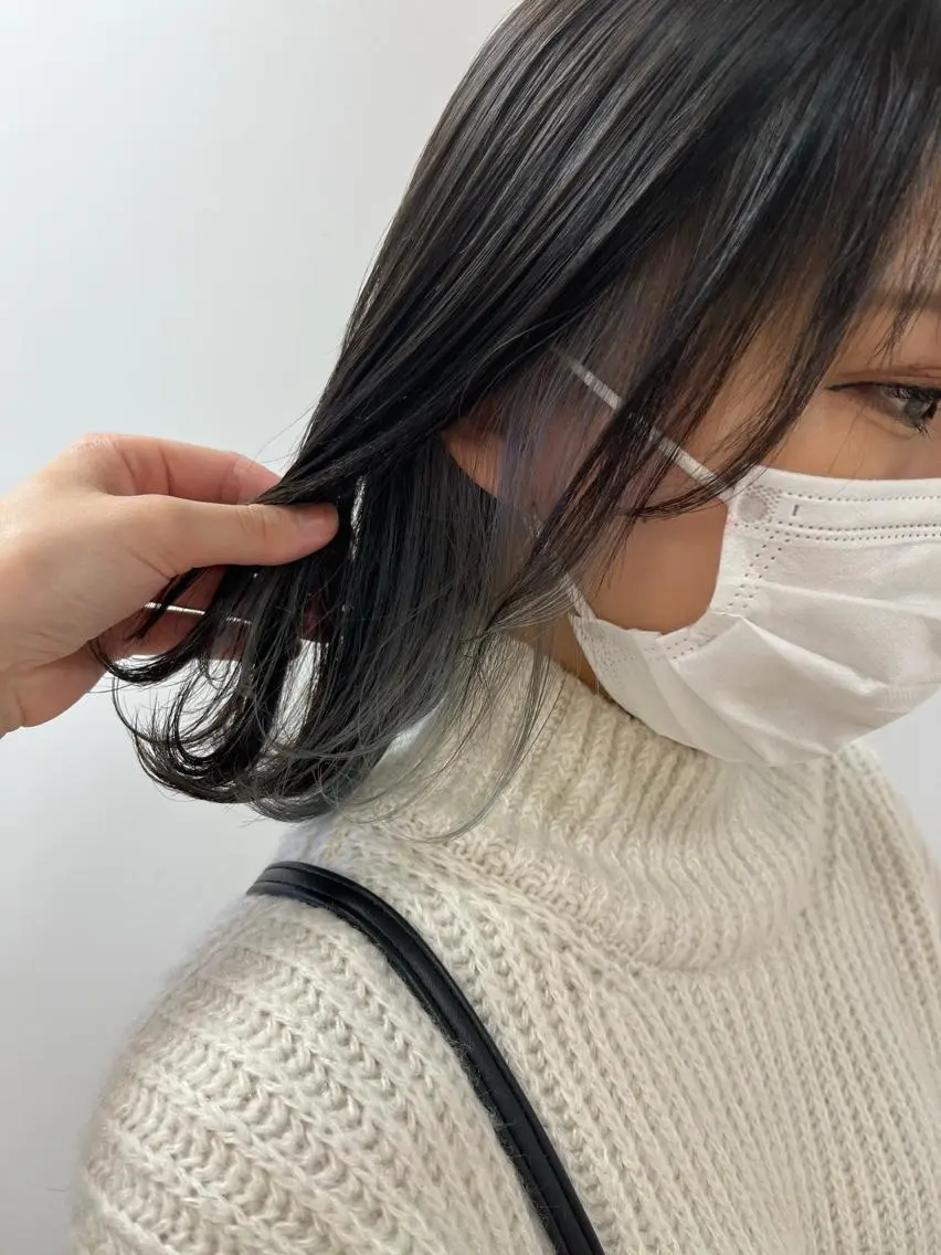 ショート カラー ヘアカラー トリートメント 暖色/ブリーチカラー 🎀 M i k uのヘアスタイル