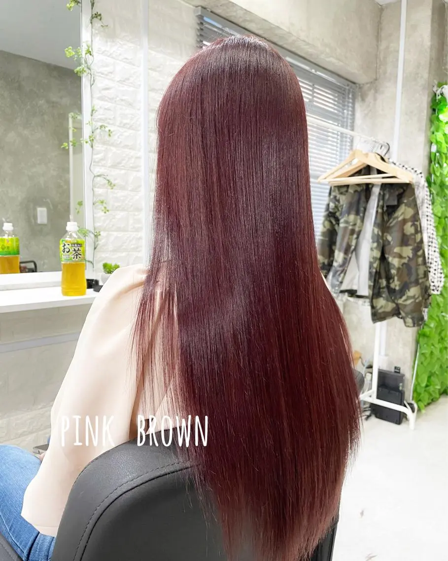 ロング カラー カット ヘアカラー トリートメント にしき さんのヘアスタイル