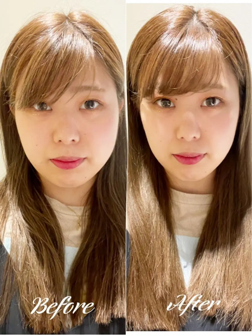 ロング 吉田 瑛美のヘアスタイル