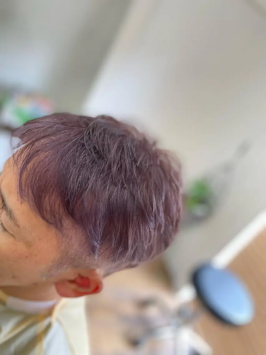 カラー メンズ ヘアカラー 大和田 朱美のヘアスタイル