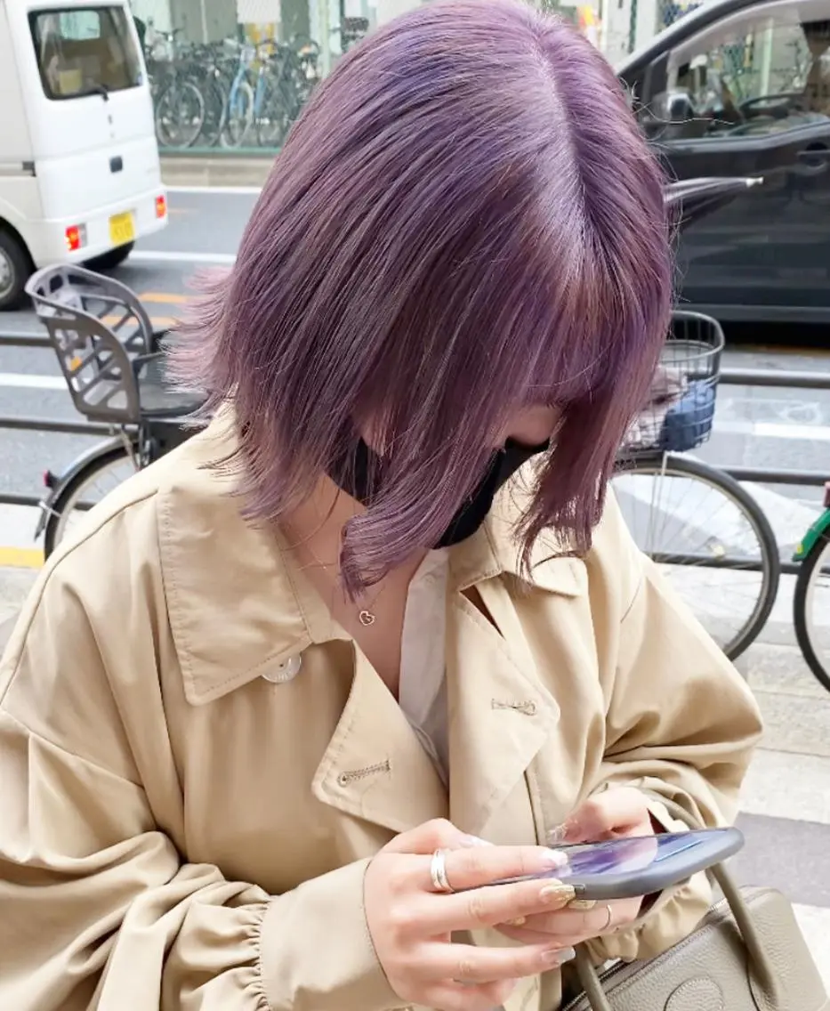 カラー 🧡色落ちまで2度 楽しめる🧡ヨシキのヘアスタイル