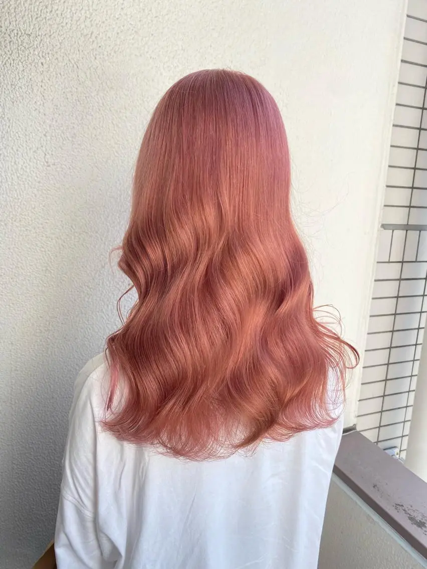 ロング カラー エフェクトブリーチ 🌟前澤啓太朗のヘアスタイル