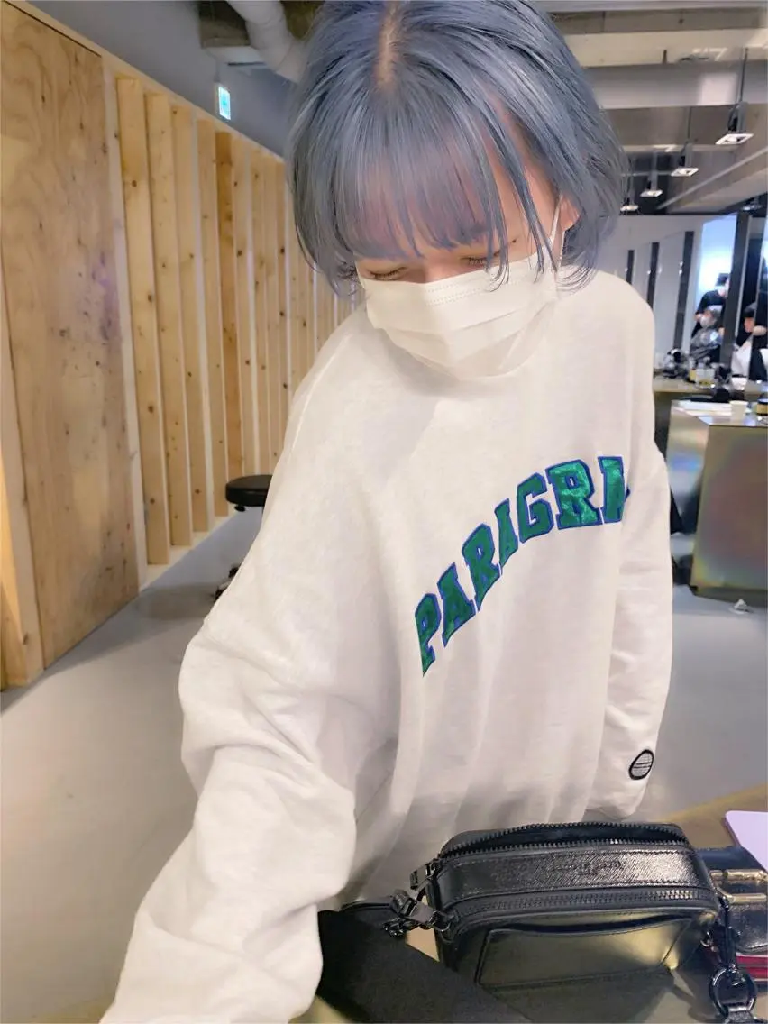 ショート カラー ブルーカラー tension 【テンション】のヘアスタイル