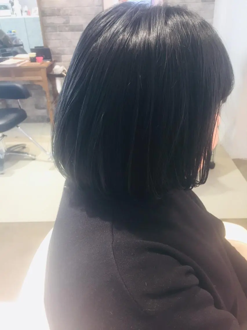 ショート アッシュ カット ヘアカラー トリートメント 所渉/韓国レイヤー /ウルフカットのヘアスタイル