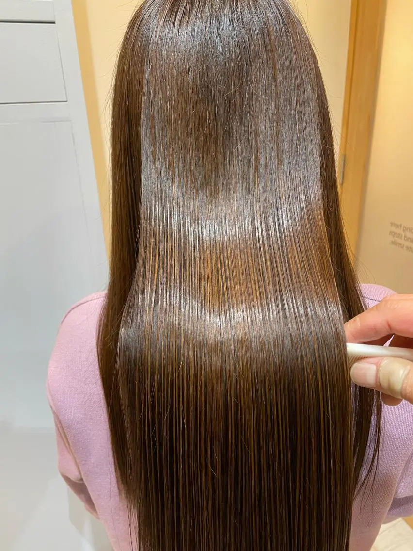 ロング 髪質改善 トリートメント カット トリートメント 高尾 成紀のヘアスタイル