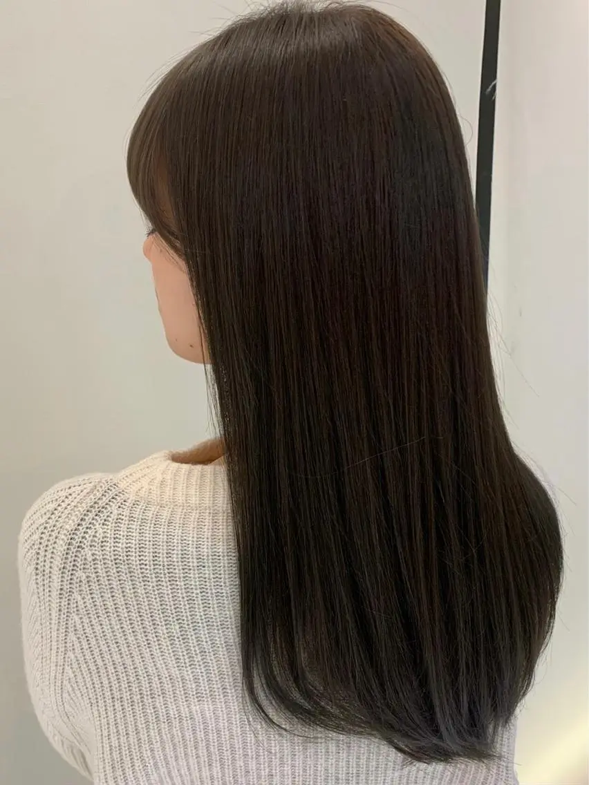 ロング テシロギ セイナのヘアスタイル