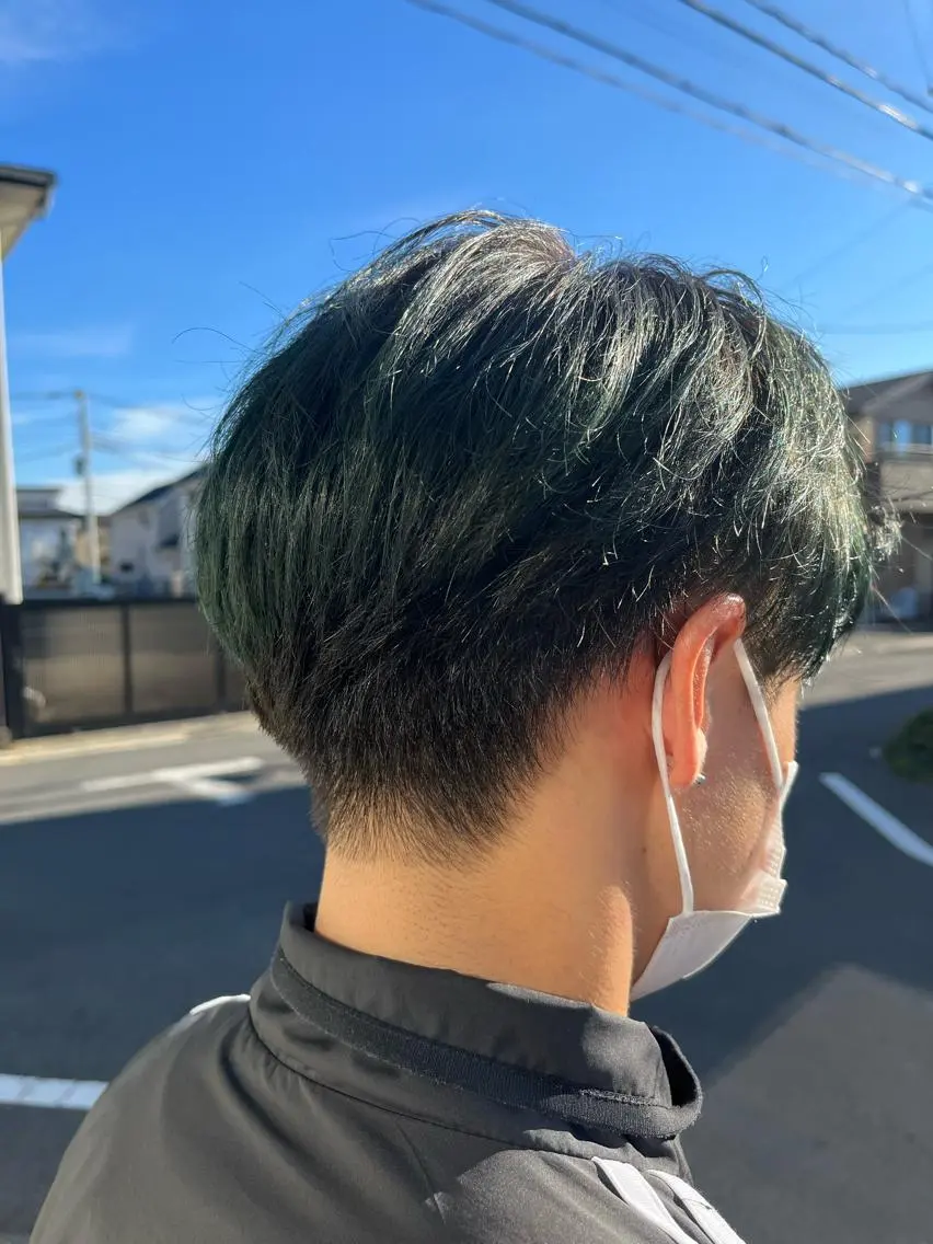 ショート 縮毛矯正 松崎祥のヘアスタイル