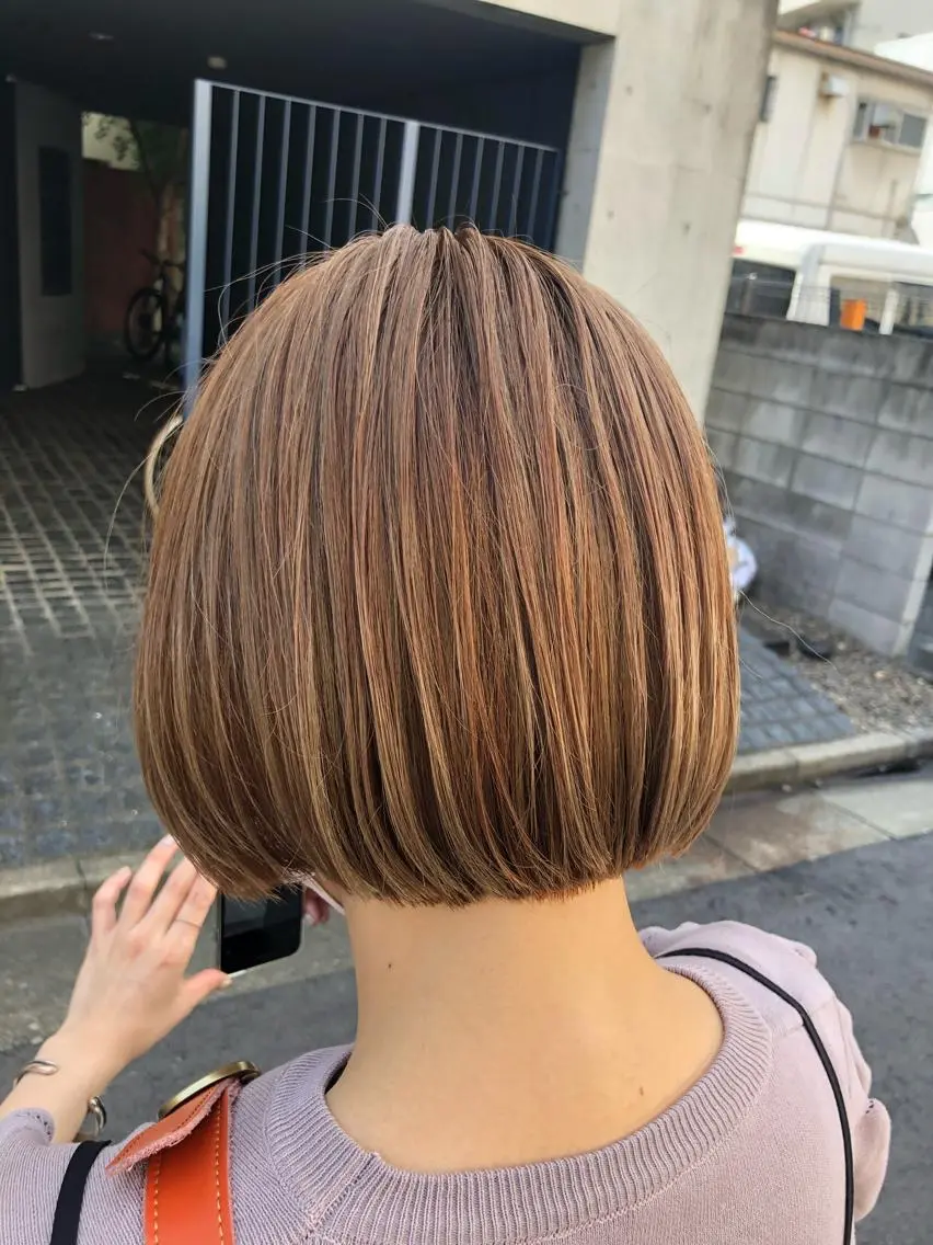 ショート 高梨 里穂のヘアスタイル