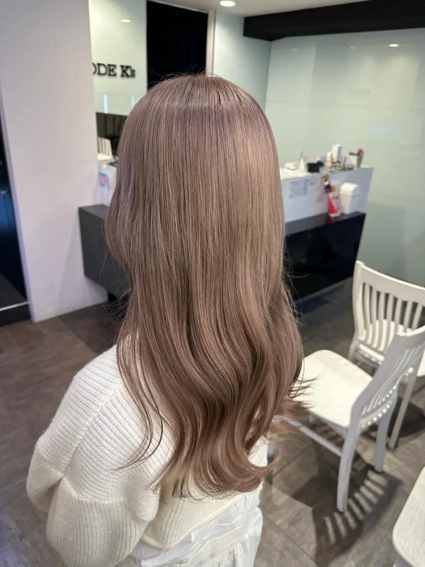 ロング カラー ヘアカラー レイヤー/艶カラー ROKUのヘアスタイル