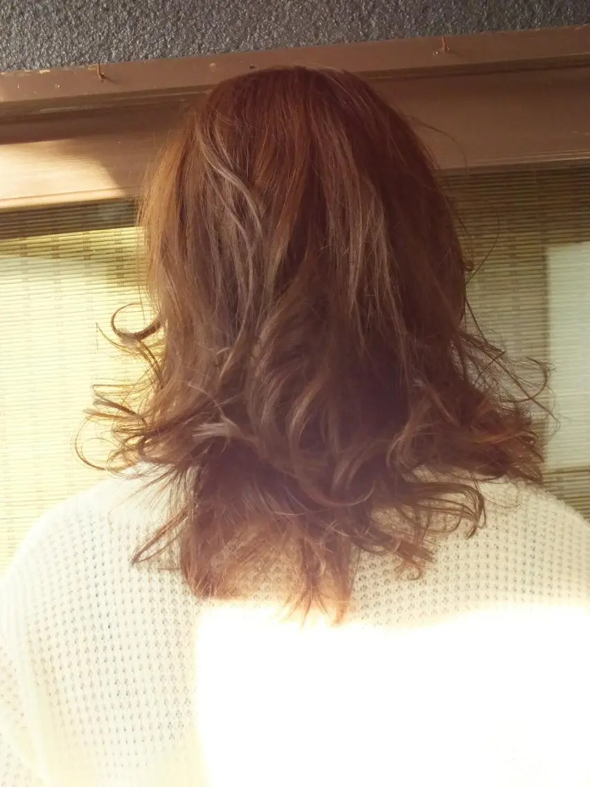 セミロング @kutsu tetsuoのヘアスタイル