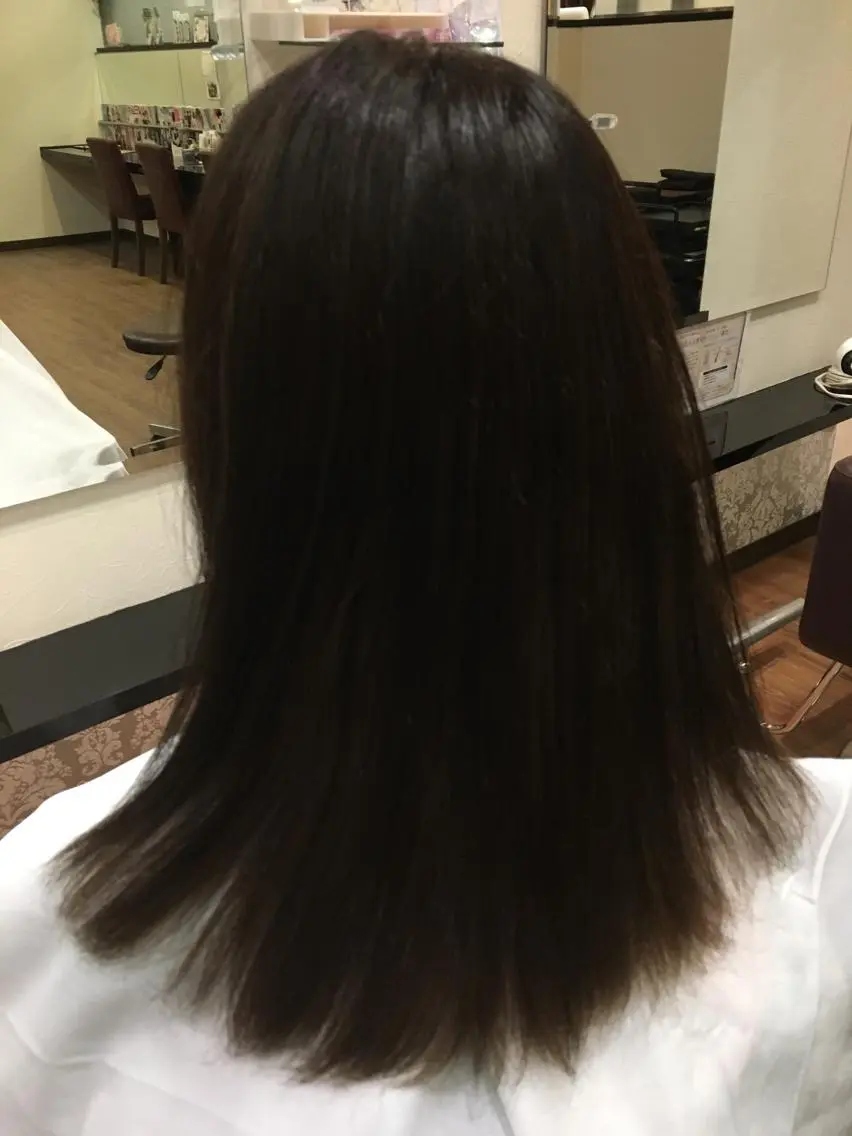 ミディアム セミロング カラー アッシュ バイオレットカラー バイオレットアッシュ IVY villa Suzu.のヘアスタイル