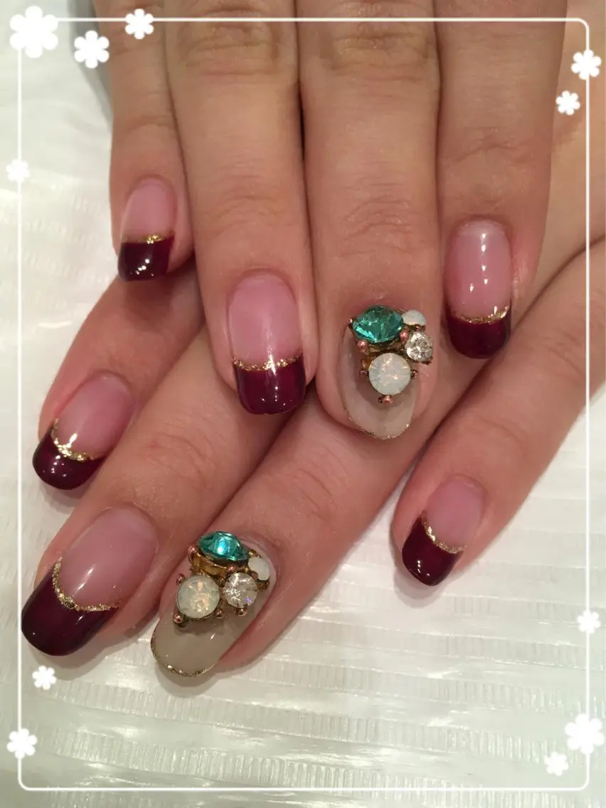 ネイル フレンチネイル HIRATA RIEのネイルデザイン